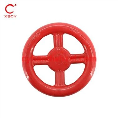 Ručné kolieska ventilu brány stroja